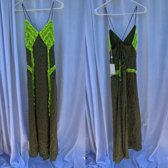 New For Love & Lemons KRISTIE MAXI DRESS - Picture 1 of 4